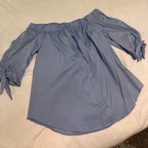 Off the shoulder shirt